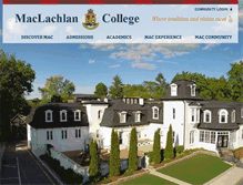 Tablet Screenshot of maclachlan.ca